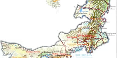 En Mongolie carte
